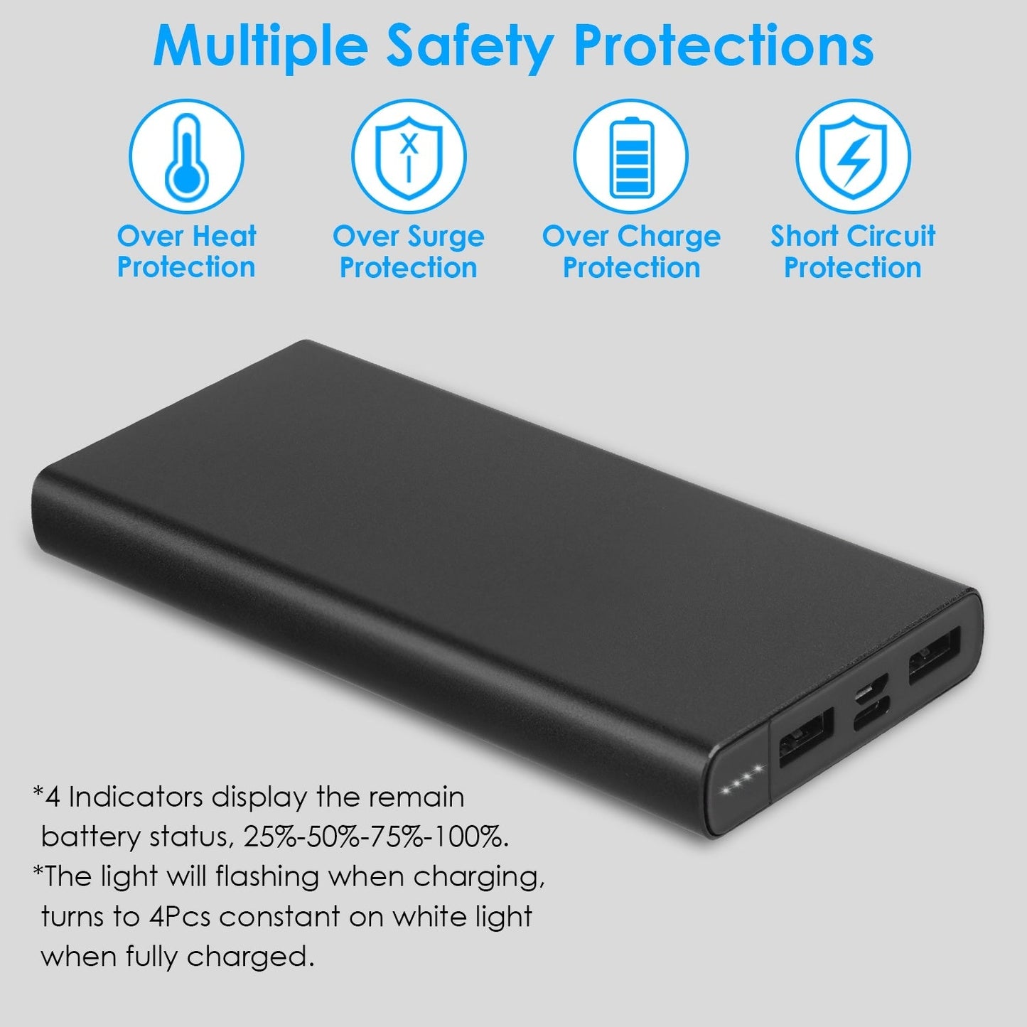Large-Capacity Portable Power Bank