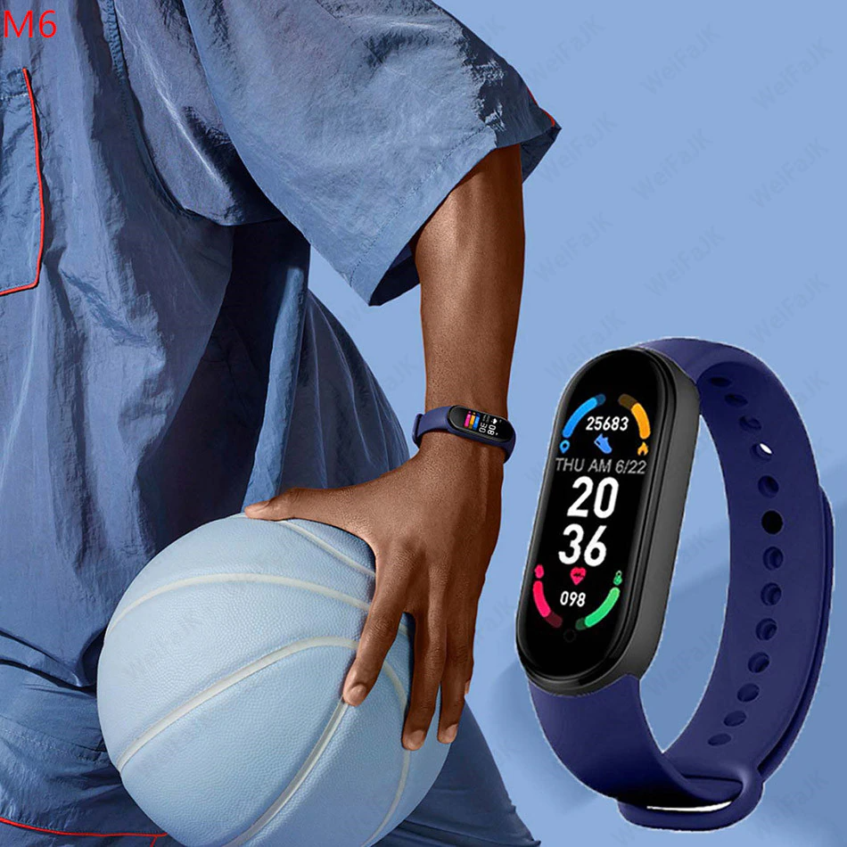 M4 Smart Watch Band Blood Pressure Bracelet Wristband Fitness Tracker