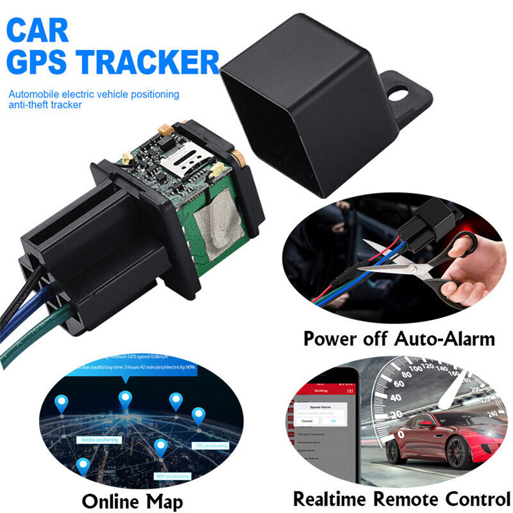 GPS Tracker Real-Time Tracking Locator Device GPRS GSM Car/Motorcycle