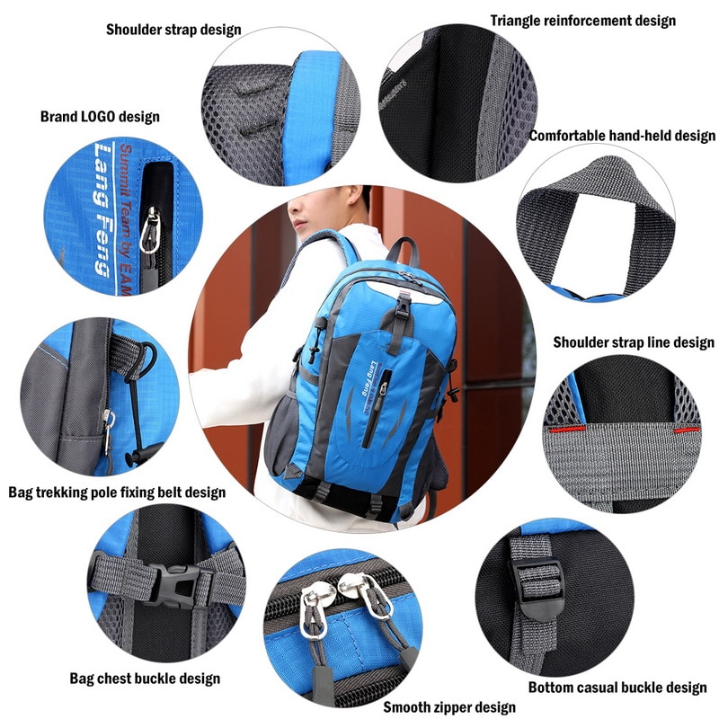 Men & Women Travel Backpack Rucksack Camping Laptop Hiking School