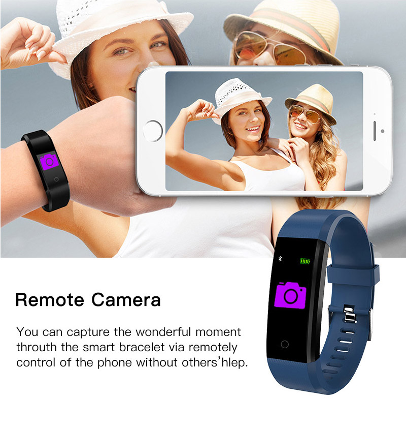 Fitness Smart Watch – Heart Rate, Blood Oxygen & BP Monitor