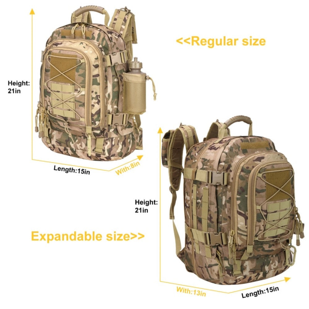 Large Capacity Waterproof Camping Backpack