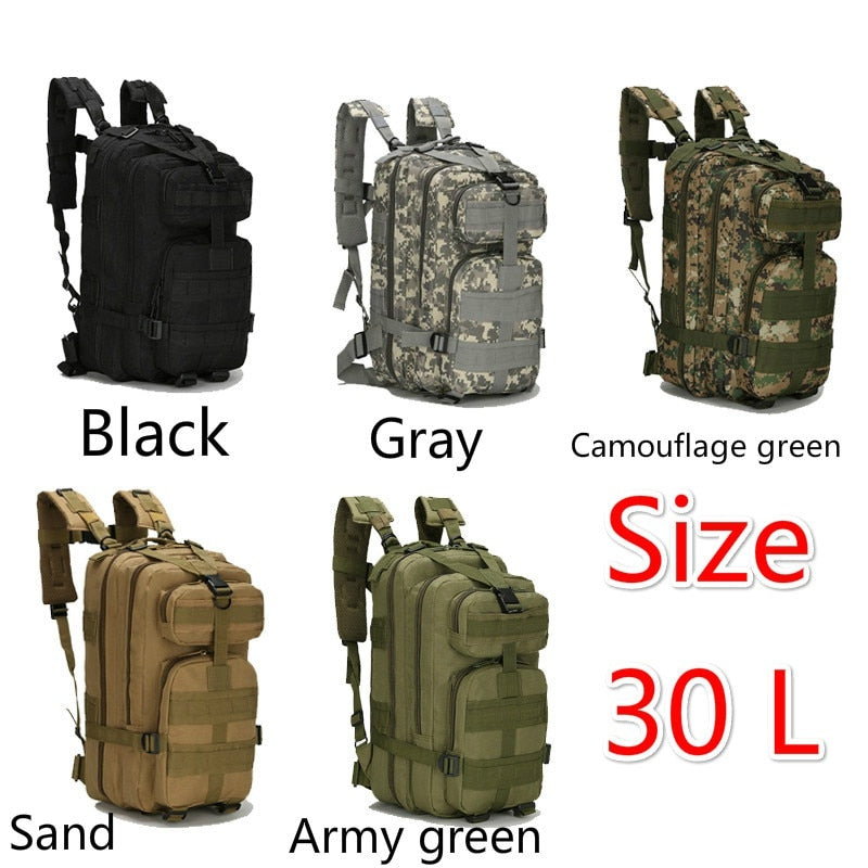 Waterproof Military Outdoor Backpack 30L/50L