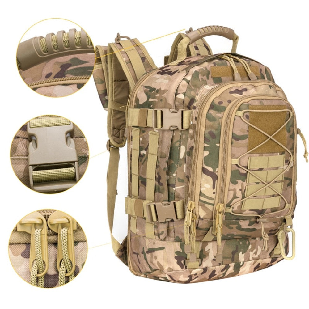 waterproof camping backpack