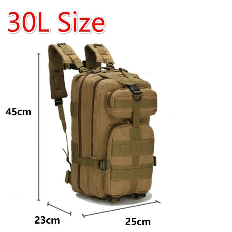 Waterproof Military Outdoor Backpack 30L/50L