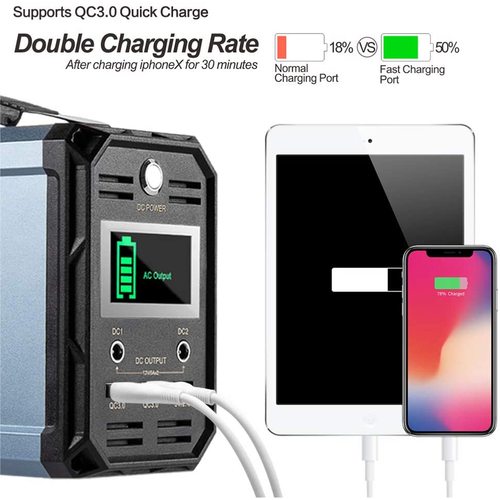 Solar Generator 300W – FlashFish 60000mAh