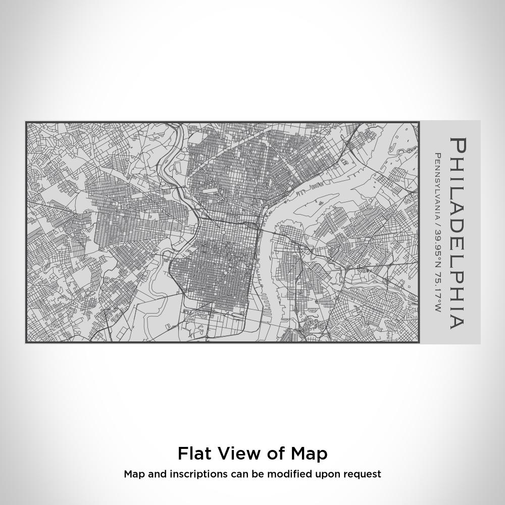 Pennsylvania Map Insulated Bottle