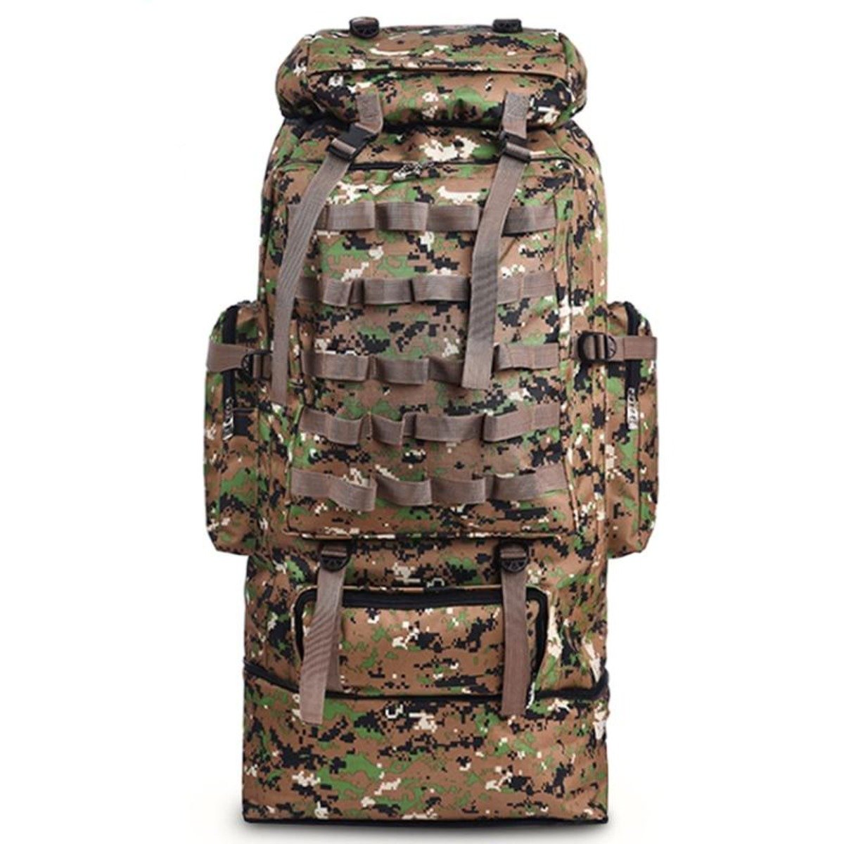 100L camping backpack